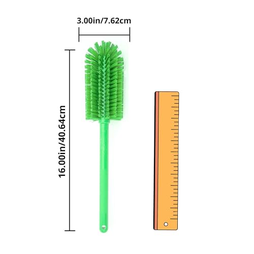 Scrub Brush Bottle Brush (Lime)