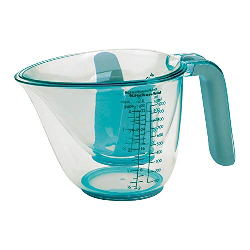 KO298OSAQA Gourmet Measuring Jugs (Aqua Sky / set of 3 / Straight)