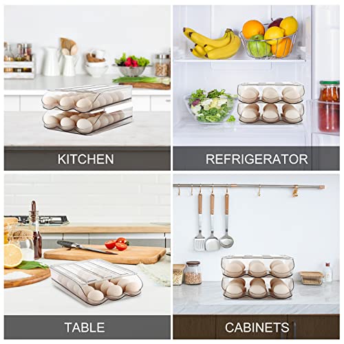 Egg Holder for Fridge (1 Layers Holder 18 Eggs)