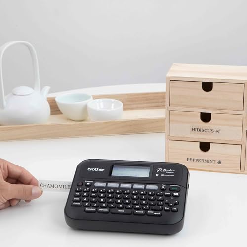 P-Touch PT-D460BT Business Expert Connected Label Maker | Connect and Create via Bluetooth® on TZe Label Tapes up to ~3/4 inch, White (PTD460BT Bluetooth)