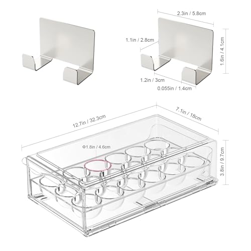 BPA Free Stackable Egg Container (Modern+Simple)