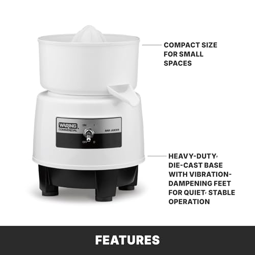 Compact Electric Citrus Juicer with 120 Oranges per Hour Capacity (Compact Citrus Juicer)