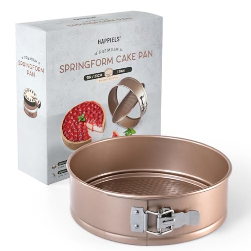 9 inch Springform Pan Nonstick (Champagne Gold / 9'' Springform Pan)