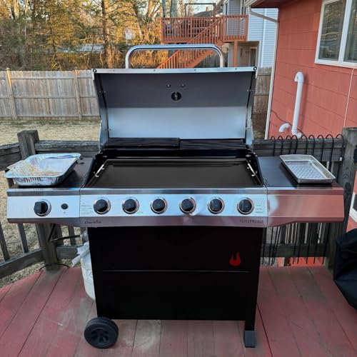 Full Size Griddle Inserts for CharBroil Performance 6 Burner Series (17" x 30.7")