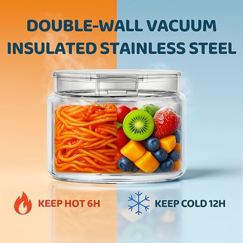 14.5oz Soup Thermo for Hot Food Kids Vacuum Insulated Food Jar Twist (Pink)