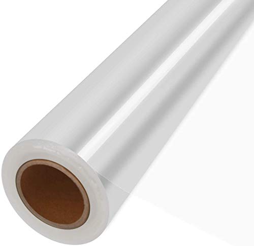 Clear Cellophane Wrap Roll (Clear 31.5in Wide x 100ft Long)