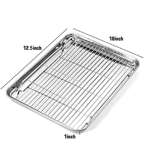 Baking Sheet and Cooling Rack Set (12 inch with Rack)