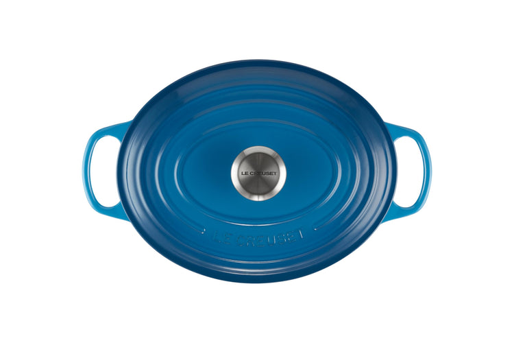 Enameled Cast Iron Oval Dutch Oven (Marseille / 5 qt)