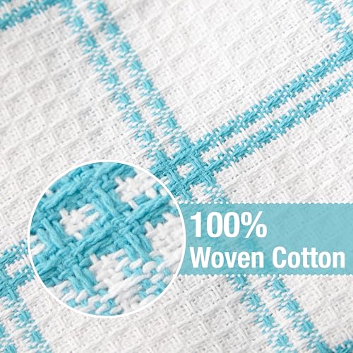 Premium Waffle Dish Cloths (Breeze / 8-Pack)