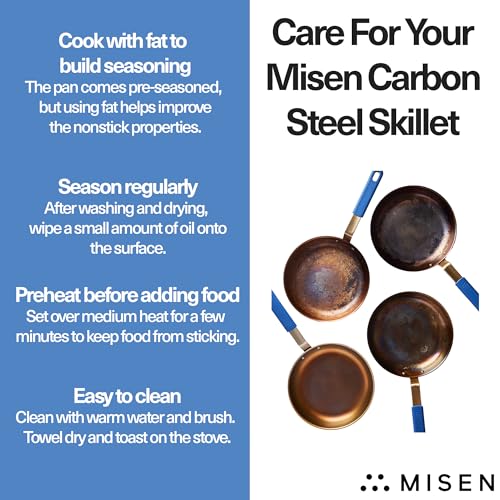 10 Inch Pre Seasoned Carbon Steel Fry Pan (10 Inch)