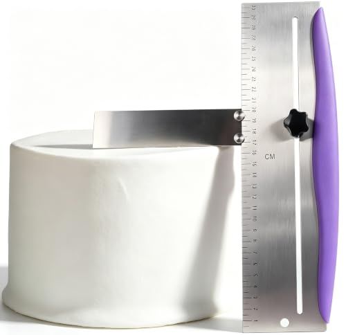12 Inch Cake Scraper Smoother (Purple)