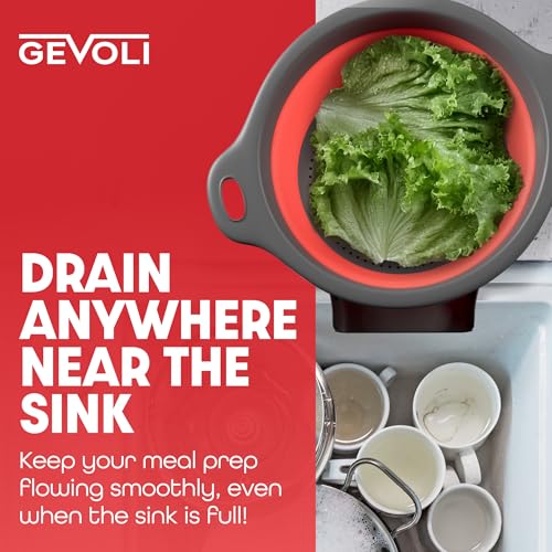 Strainer with Self (1 Pack / Red)