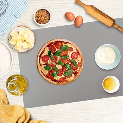 Large Silicone Heat Resistant Mat 78.7” x 15.7” (78.7"L x 15.7"W / Gray)
