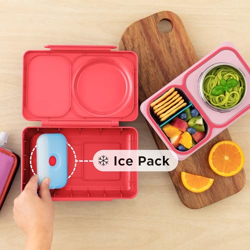 OmieBox UP Kids Insulated Bento Box (Cherry Pink)
