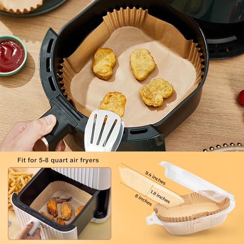 Air Fryer Liners Disposable (8"Square)