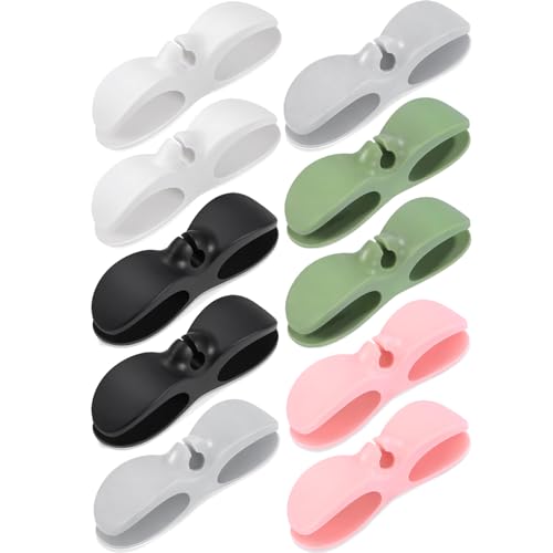 Cord Organizer for Appliances (white*2+black*2+gray*2+green*2+pink*2)