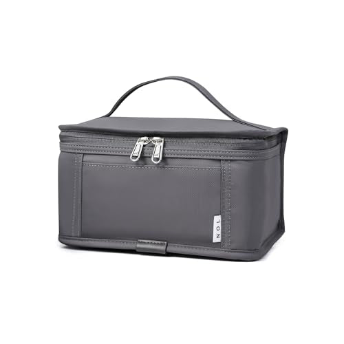 NOL Small Lunch Bag Mini Lunch Box Insulated Lunch Bag for Men (Dark Gray / Medium(5 Liters))