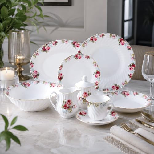 Paradise Philomena Floral 45 (45-Piece / Philomena)