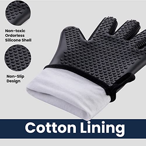 BBQ Gloves X Large (Black / Extra Large)