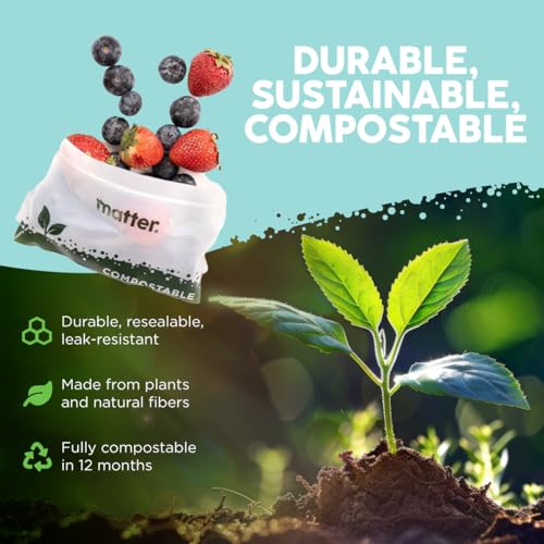 Compostable Resealable Bags (Variety Pack)