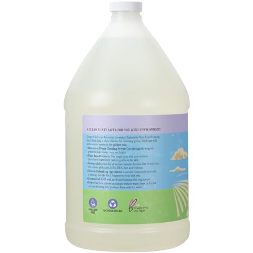 Botanicals Spray Dish Soap (128 Fl Oz (Pack of 1))
