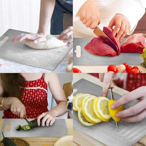 Titanium Cutting Board (12.1"L x 9"W)