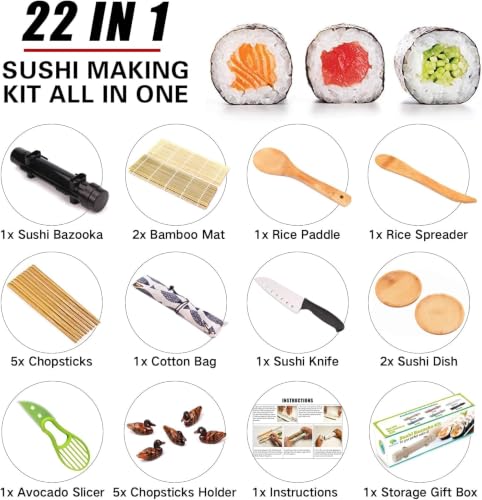 Sushi Making Kit For Beginners (Pink)