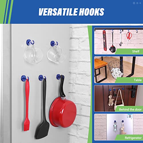 Magnetic Hooks (Navyblue / 1.26 inches)