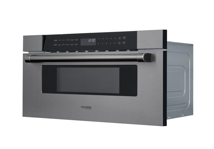 Reserve 30 in. 1.2 cu. ft. Microwave Drawer with 10 Power Levels (Black / 30 in./1.2 cu. ft.)