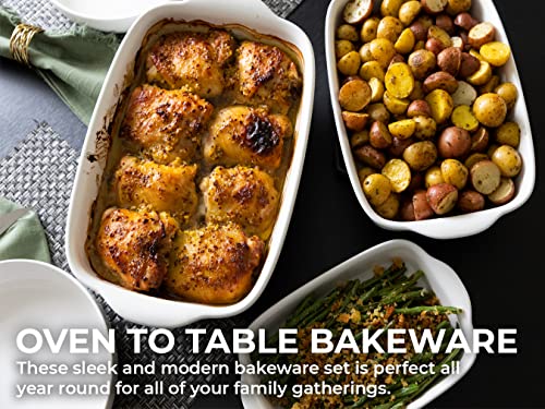 Saffron & Sage Casserole Dish Set of 3 (Set of 3 Baking Dishes)