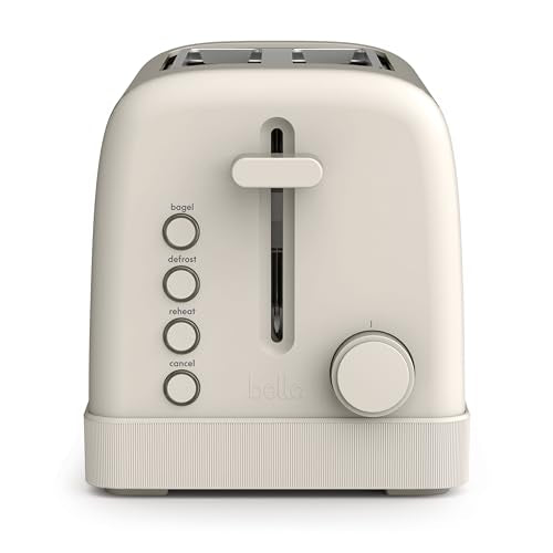 2 Slice Toaster with Extra Wide Slots and 6 (Oatmilk / 2 Slice)