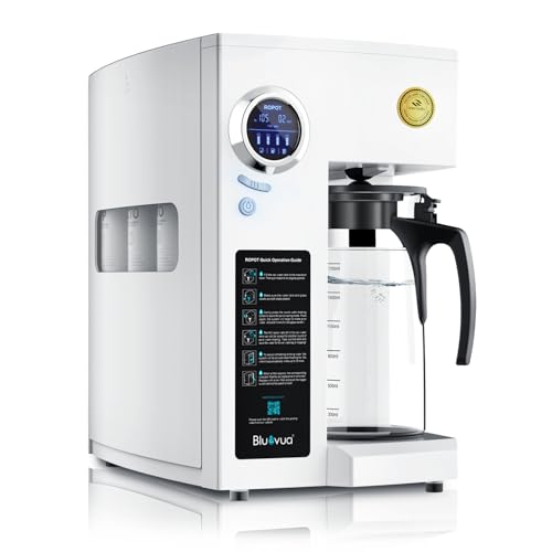 RO100ROPOT Countertop Reverse Osmosis Water Filter System (ROPOT, 5-Stage RO)