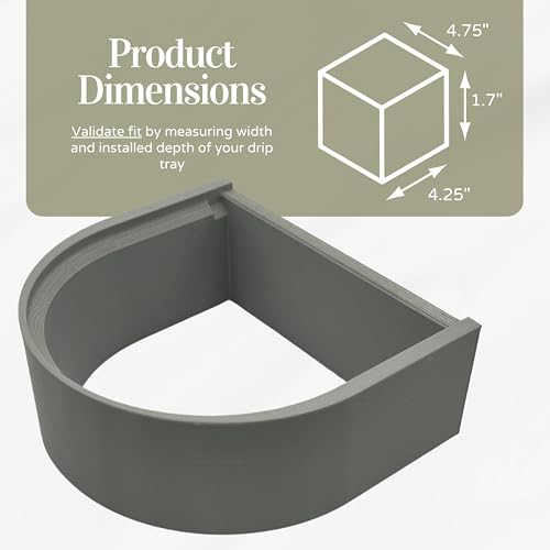 Drip Tray Mug (K-Supreme 1.7 Inches Tall / Gray)