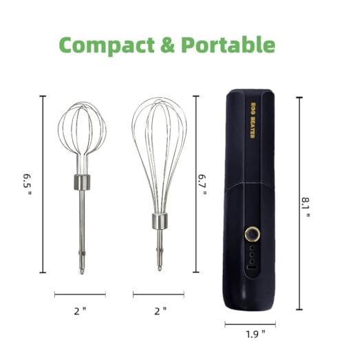 Cordless Hand Mixer (Black)
