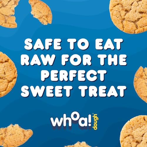 Whoa Dough Ready to Bake Cookie Dough Sugar Cookie (6.9 Ounce (Pack of 6))