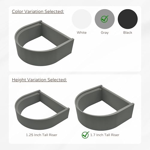 Drip Tray Mug (K-Slim 1.7 Inches Tall / Gray)