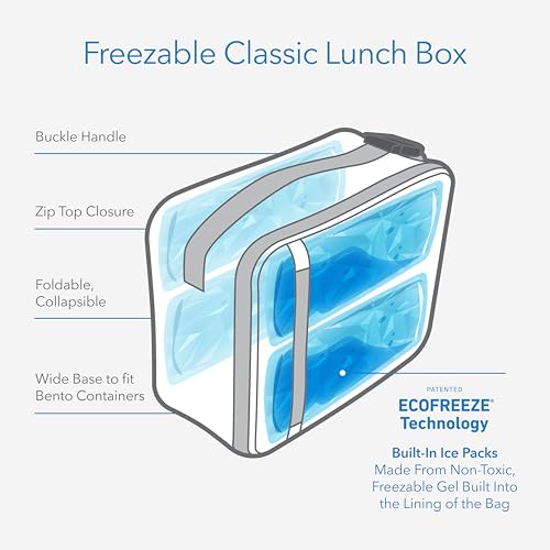 Freezable Classic Lunch Box (Gray Fog)