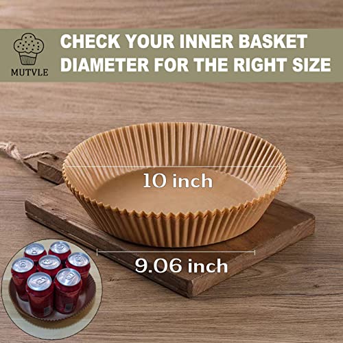 10 Inch Air Fryer Disposable Paper Liner Round (10''Round)