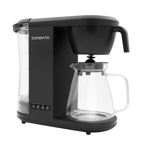 Enthusiast 8 Cup Drip Coffee Brewer (Matte Black)