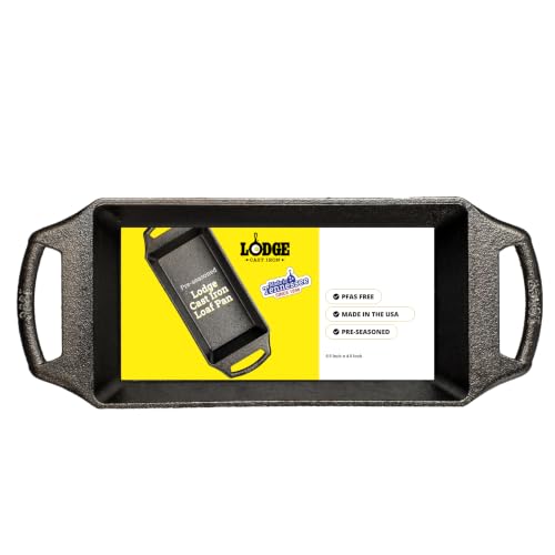 Pre Seasoned Cast Iron Loaf Pan (Loaf Pan 8.5x4.5 Inch)