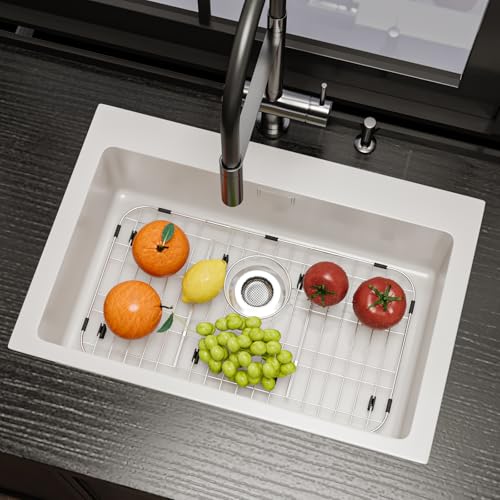 23'' x 13'' Stainless Steel Sink Grid (23''x13''/Rear Drain)
