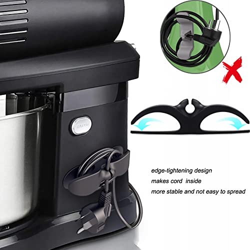 Cord Organizer for Appliances (white*3+gray*3+black*4)