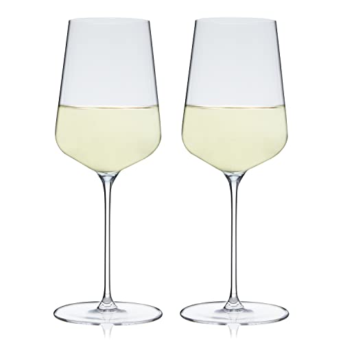 Definition Crystal White Wine Glasses (Clear)
