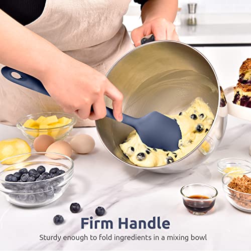 14in Extra Large Silicone Spatula (Midnight Blue / 14 in (extra large spatula))