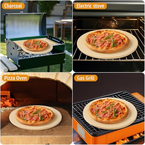 Large Pizza Stone Round 14" (Round 14")