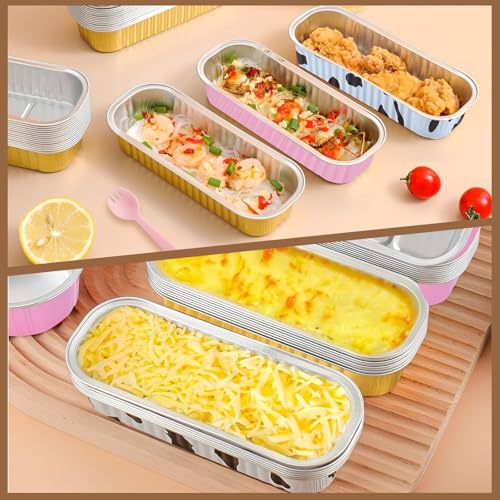 Mini Loaf Baking Pans with Lids