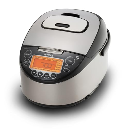 JKT-D10U 5.5-Cup Induction Heating Rice Cooker, 12 Auto-Cook Settings (5.5-Cup)