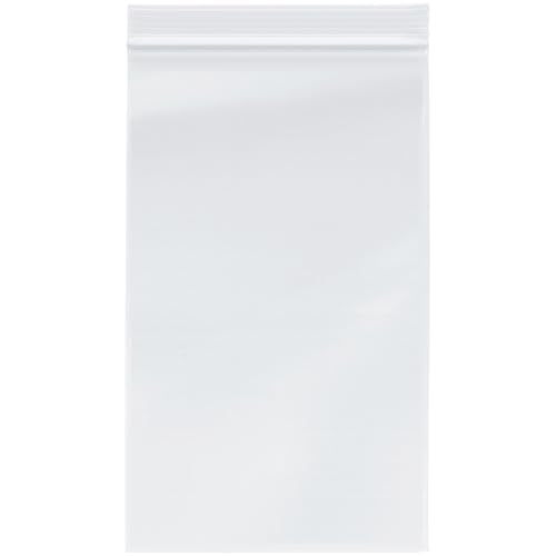 6 x 10 inch 4 Mil Zipper Reclosable Bags (6" x 10" (1,000 Count))