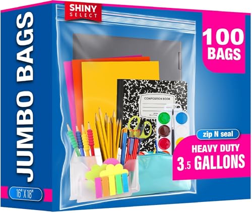 Ziplock 16" x 18" Food Storage Freezer Bags (100 Count (Pack of 1))