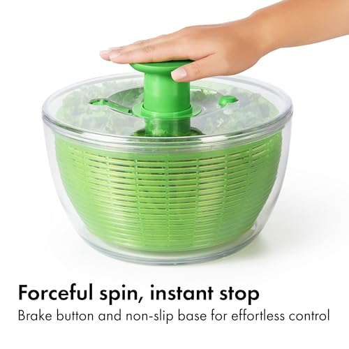 Good Grips 6.22 Qt Salad Spinner (Green / Large)